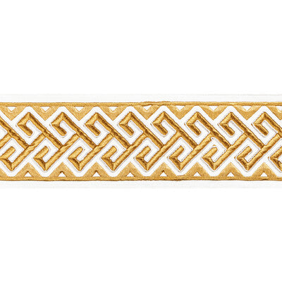 Brunschwig & Fils Trim T8022101.40.0 Trim COTTON - 50%;RAYON - 50% India </p><p>Repeat: H: , V: 27.5 21 - My Fabric Connection -