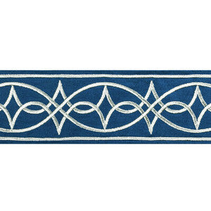 Anaelle Tape Navy T8022104.50.0 by Brunschwig & Fils Trim