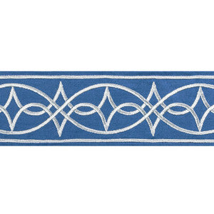 Anaelle Tape Blue T8022104.5.0 by Brunschwig & Fils Trim