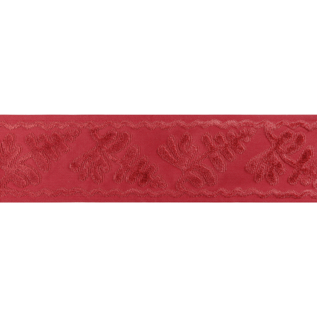 Cassis Tape - Red By Brunschwig & Fils Trim