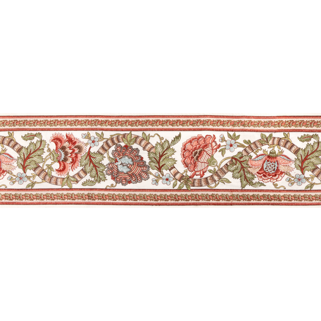 Lauris Border - Apricot/Sage By Brunschwig & Fils Trim