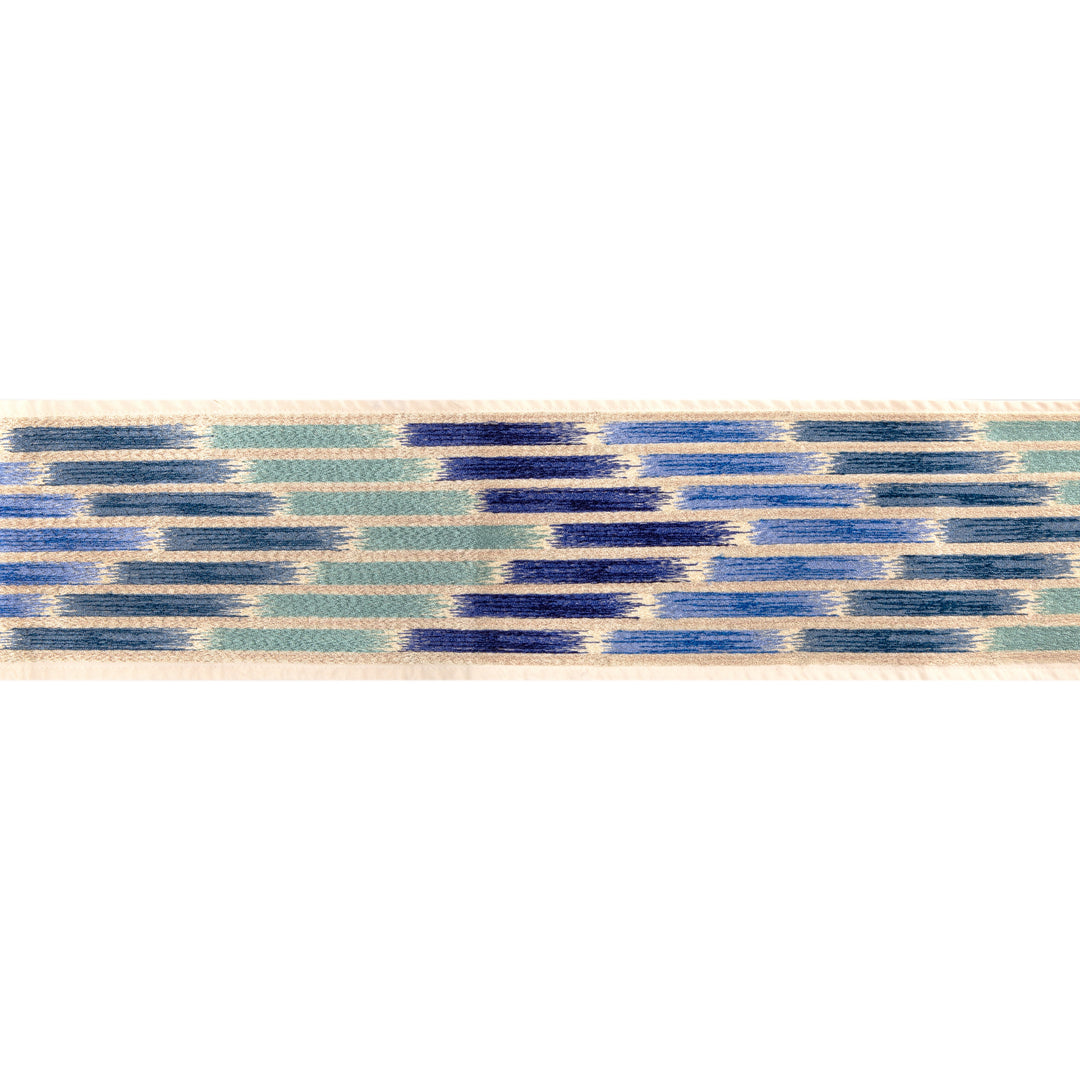 Cascade Border - Blue/Sky By Brunschwig & Fils Trim
