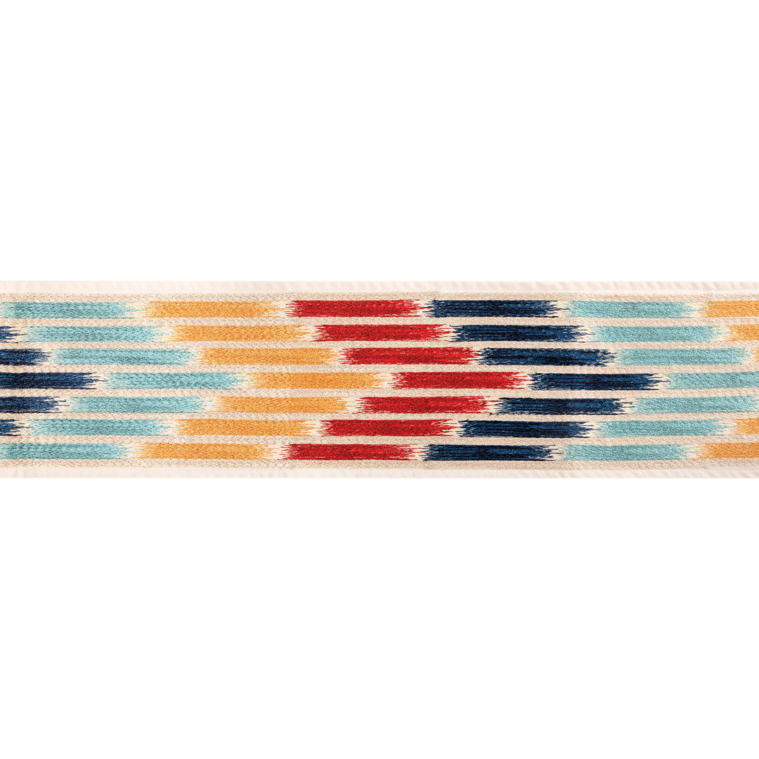 Cascade Border - Red/Blue By Brunschwig & Fils Trim
