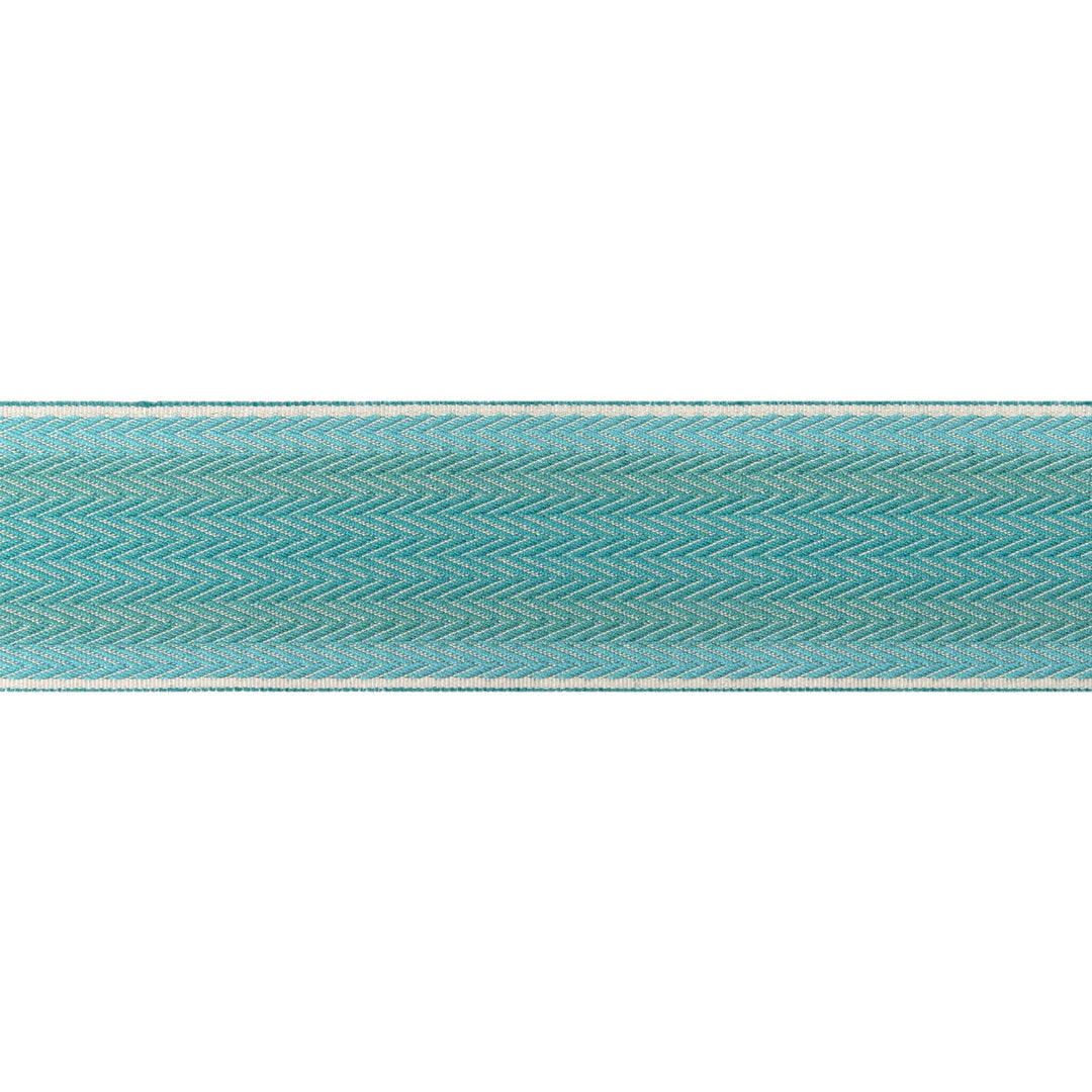 Barfleur Tape - Aqua By Brunschwig & Fils Trim