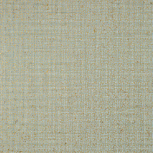 Taza Cork Metallic Gold on Aqua T83001 by Thibaut Wallpaper
