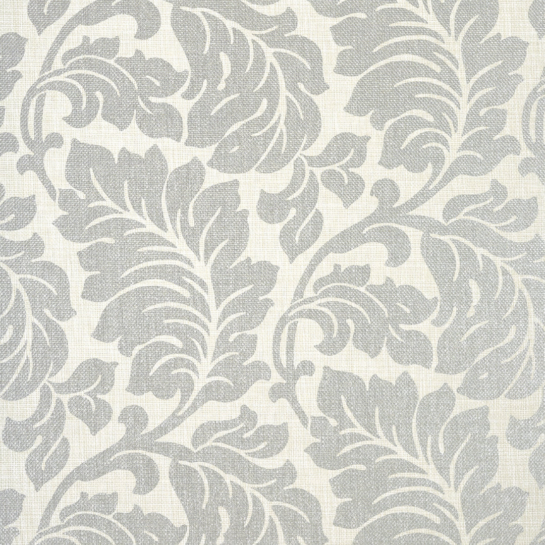 CERIMAN PAPERWEAVE - Silver on Beige by Thibaut Wallpaper