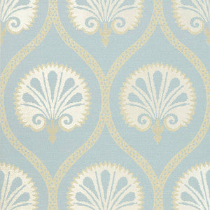 Kimberly Aqua T85017 by Thibaut Wallpaper