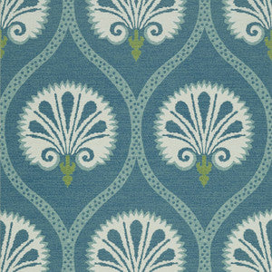 Kimberly Teal T85020 by Thibaut Wallpaper