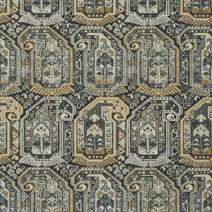 Gleniffer Black and Grey T85021 by Thibaut Wallpaper