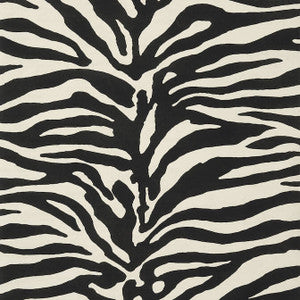 Serengeti Black and White T85028 by Thibaut Wallpaper