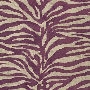 Serengeti Eggplant T85031 by Thibaut Wallpaper