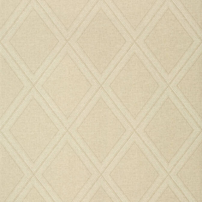 Diamond Head Taupe T85055 by Thibaut Wallpaper Thibaut Wallpaper Diamond Head Taupe T85055Wallpaper Greenwood Wallpaper U.S.A. </p><p>Repeat: V: 12 27 - Fabric Carolina -
