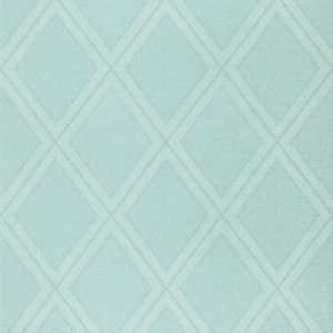 Diamond Head Light Teal T85057 by Thibaut Wallpaper