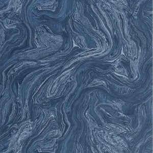 Venus Navy T85073 by Thibaut Wallpaper