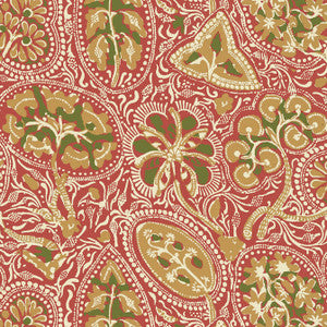Cochin Red T88717 by Thibaut Wallpaper