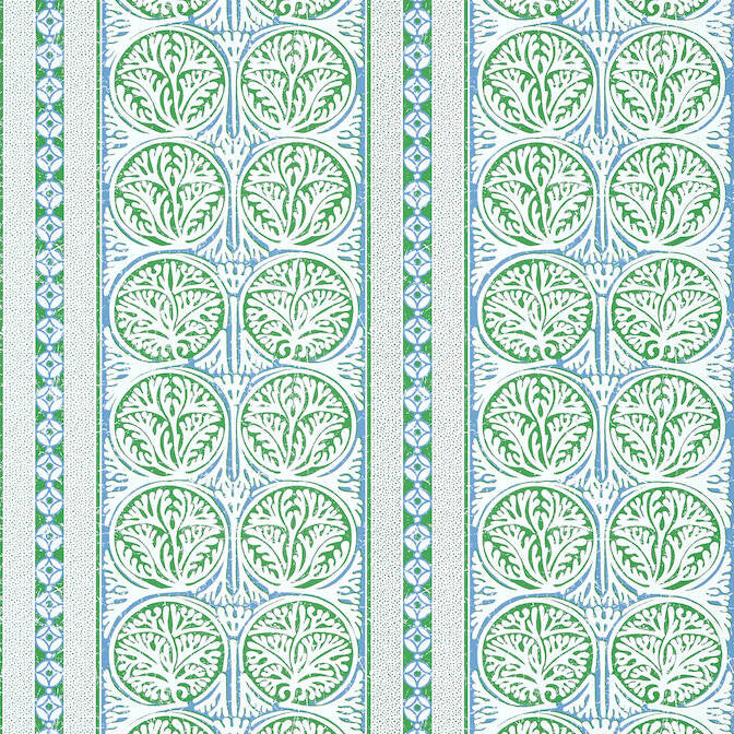 Fair Isle Green and Blue T88732 by Thibaut Wallpaper Thibaut Wallpaper Fair Isle Green and Blue T88732Wallpaper Trade Routes Wallpaper U.S.A. </p><p>Repeat: V: 25.25 27 - Fabric Carolina -
