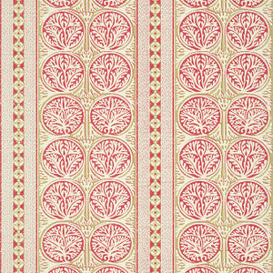 Fair Isle Red T88733 by Thibaut Wallpaper