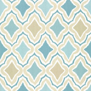 Cruising Aqua T88745 by Thibaut Wallpaper