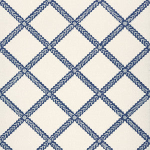 Majuli Trellis Navy T88748 by Thibaut Wallpaper