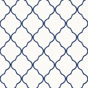 Island Navy T88762 by Thibaut Wallpaper