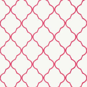 Island Pink T88764 by Thibaut Wallpaper