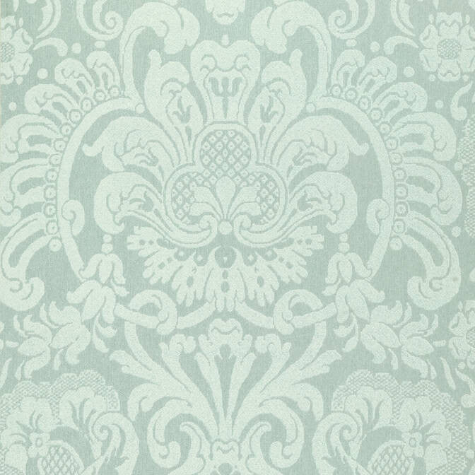 Dorian Damask Aqua T89104 by Thibaut Wallpaper Thibaut Wallpaper Dorian Damask Aqua T89104Wallpaper Damask Resource 4 Non Woven Wallpaper BELGIUM </p><p>Repeat: V: 25 20.5 - Fabric Carolina -