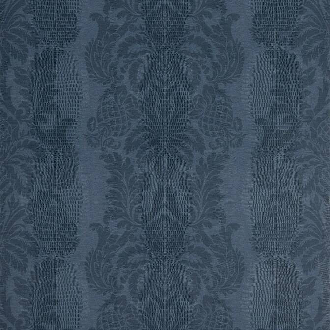 French Quarter Damask Navy T89113 by Thibaut Wallpaper Thibaut Wallpaper French Quarter Damask Navy T89113Wallpaper Damask Resource 4 Non-Woven Vinyl Wallpaper ITALY </p><p>Repeat: V: 25.5 39 - Fabric Carolina -