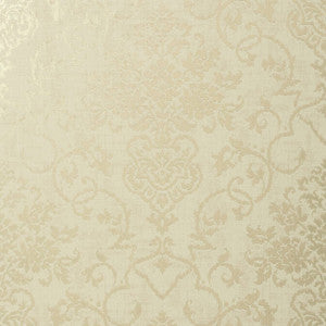 Alicia Metallic Pewter T89120 by Thibaut Wallpaper