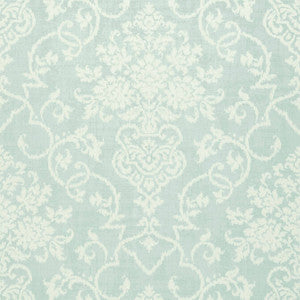 Alicia Aqua T89122 by Thibaut Wallpaper