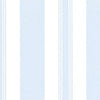 SYLVAN STRIPE - Blue and White by Thibaut Wallpaper