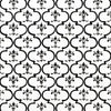 DARIEN - Black and White by Thibaut Wallpaper