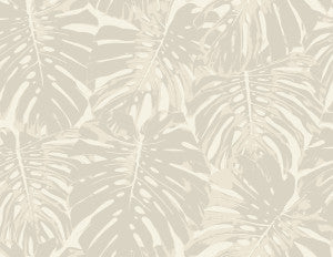 Jamaica Tan and Off-White by Seabrook Wallpaper