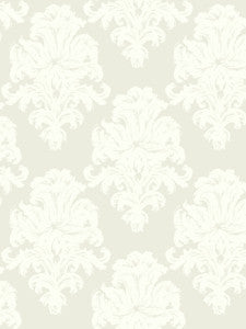 Montserrat Light Taupe and Off-White by Seabrook Wallpaper