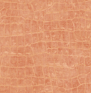 Curacao Rust Orange by Seabrook Wallpaper