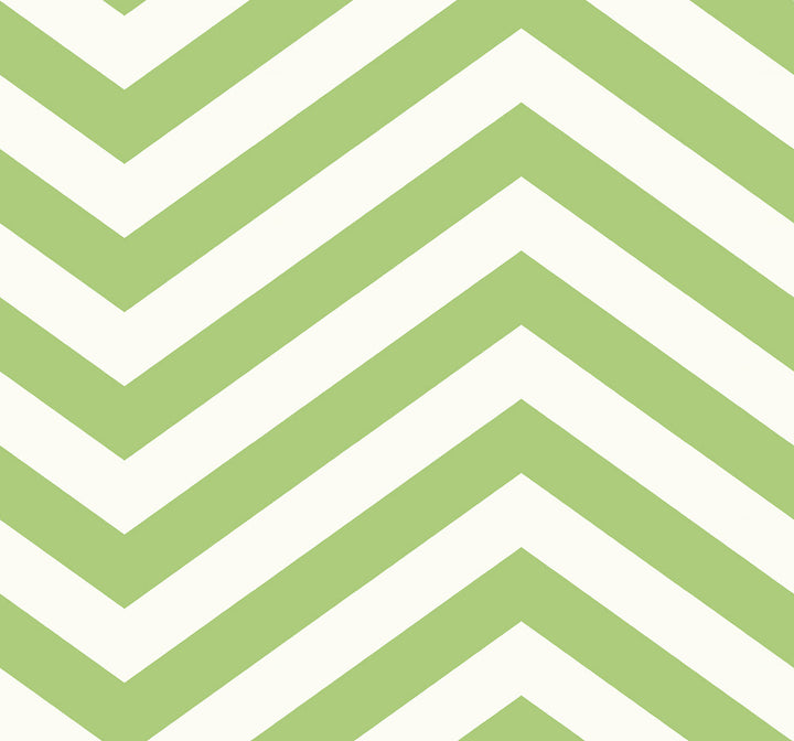 Jamaica Chevron Lime Green and White by Seabrook Wallpaper Tortuga United States 60.75 5" 27" - Fabric Carolina -