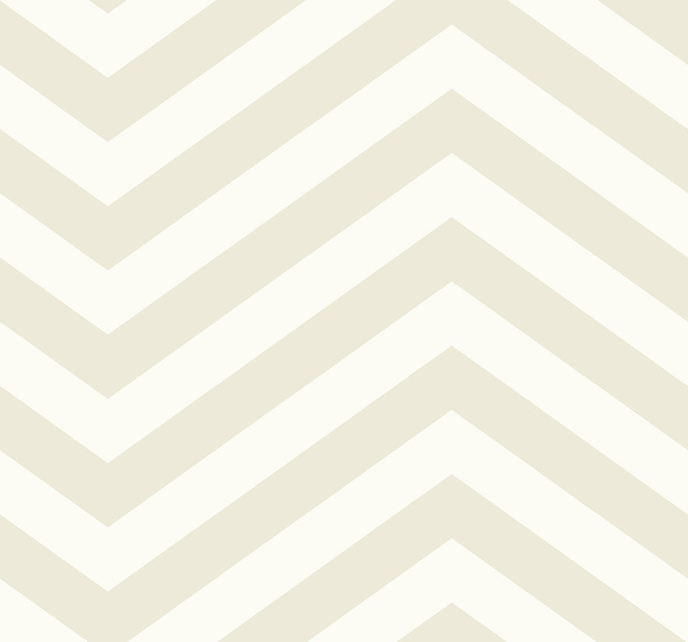 Jamaica Chevron Tan and White by Seabrook Wallpaper Tortuga United States 60.75 5" 27" - Fabric Carolina -