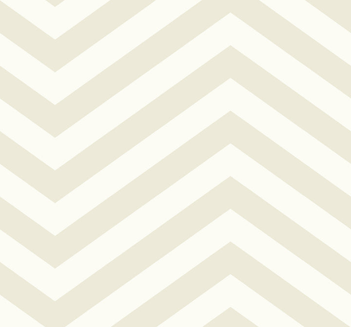 Jamaica Chevron Tan and White by Seabrook Wallpaper Tortuga United States 60.75 5" 27" - Fabric Carolina -