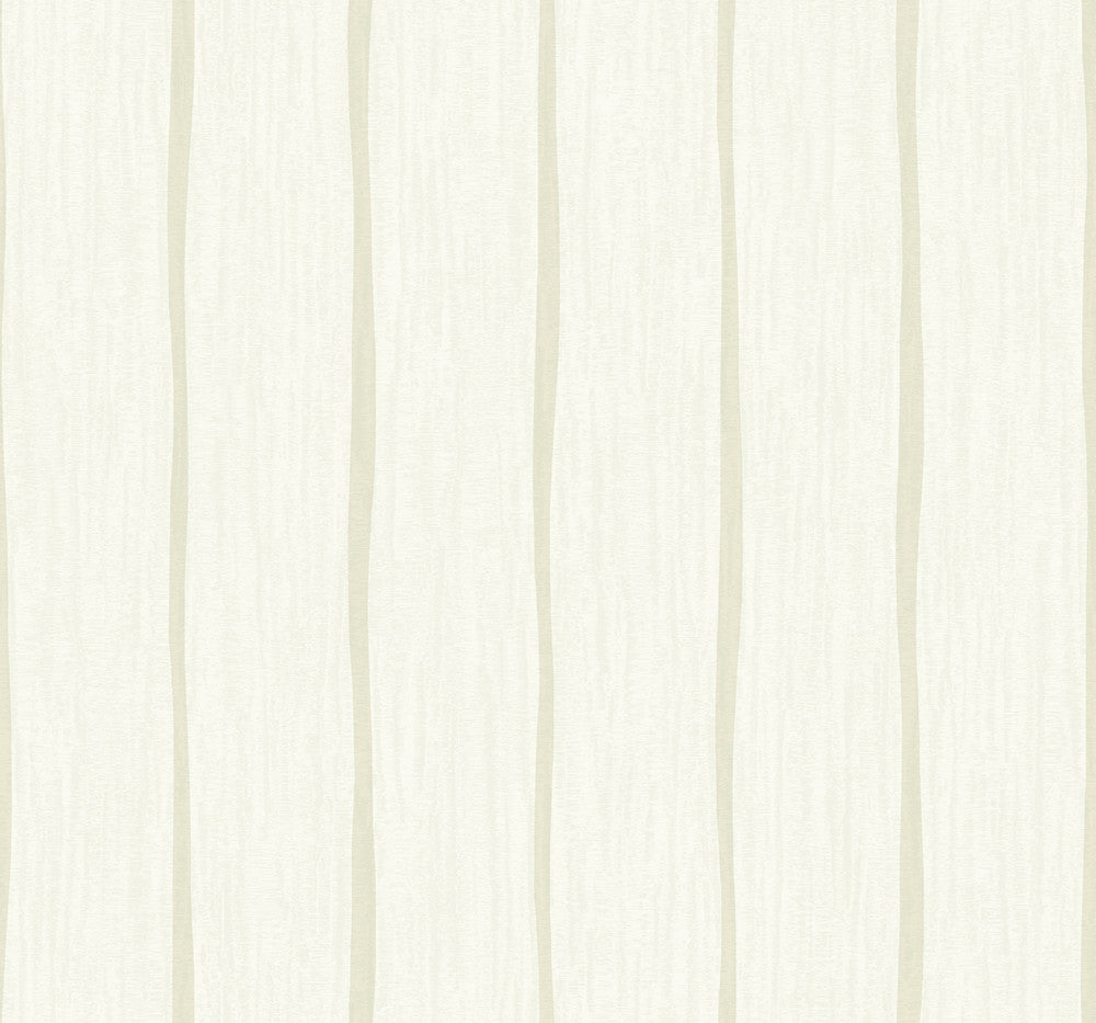 Aruba Stripe Light Tan and Off-White by Seabrook Wallpaper Tortuga United States 60.75 0" 27" - Fabric Carolina -