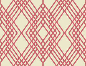 Cayman Off-White and Rose by Seabrook Wallpaper