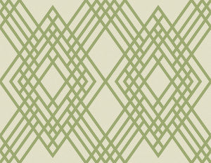 Cayman Olive Green and Off-White by Seabrook Wallpaper