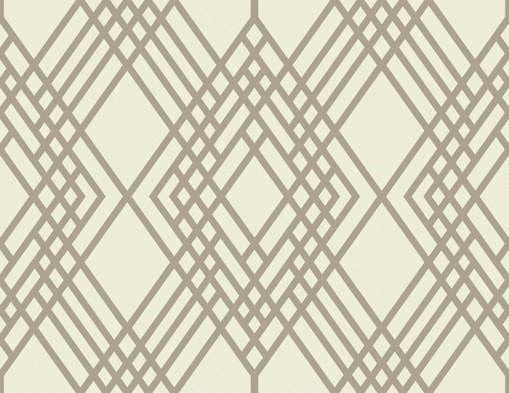 Cayman Beige and Off-White by Seabrook Wallpaper Tortuga United States 60.75 20.87" 27" - Fabric Carolina -
