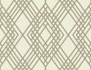 Cayman Beige and Off-White by Seabrook Wallpaper