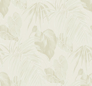 Dominica Metallic Gold, Off-White, and Light Tan by Seabrook Wallpaper
