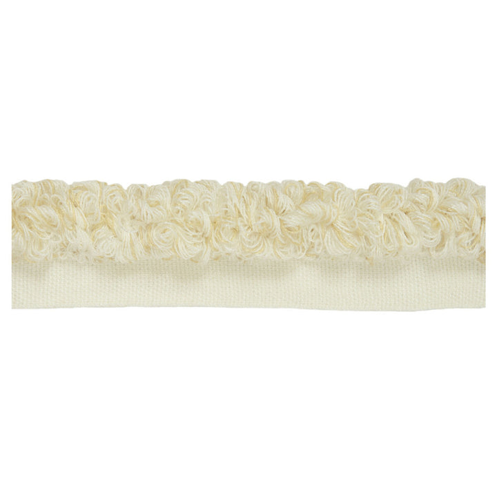 Aloha Rouche Sea Salt by Kravet Design Trim ACRYLIC - 100% France LIGHT Horizontal: 0 and Vertical: 0 0.5 - Fabric Carolina -