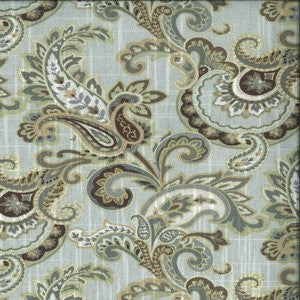 Tabitha Laguna by Norbar Fabric Color/AQUA-TEAL-SPA 100% COTTON UAE 30,000 WYZENBEEK 9"V 13 1/2"H 54 - Fabric Carolina -