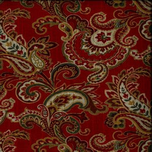 Tabitha Vermillion by Norbar Fabric 100% COTTON UAE 30,000 WYZENBEEK </p><p>Repeat: 9"V 13 1/2"H 54 - Fabric Carolina -
