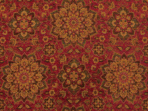 Tabriz Raspberry Truffl 348 by Covington Fabric