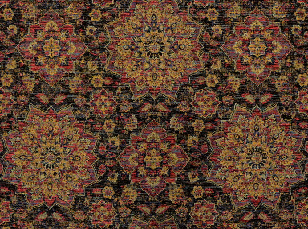 Tabriz Gemstone 429 by Covington Fabric 100% POLYESTER CHN 50000 Horizontal: 27.75 and Vertical: 29.25 57 - Fabric Carolina -