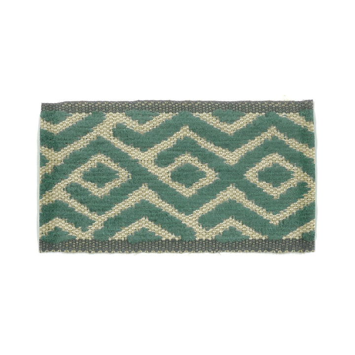 Taft 7 Lagoon by Stout Trim Stout Trim Taft 7 LagoonTrim NEW WORLD TRIM VOLUME II 50%LIN 30%SVI 20%POL ITALY </p><p>Repeat: H: 1.000, V: 0.000 1.88 in - Fabric Carolina -