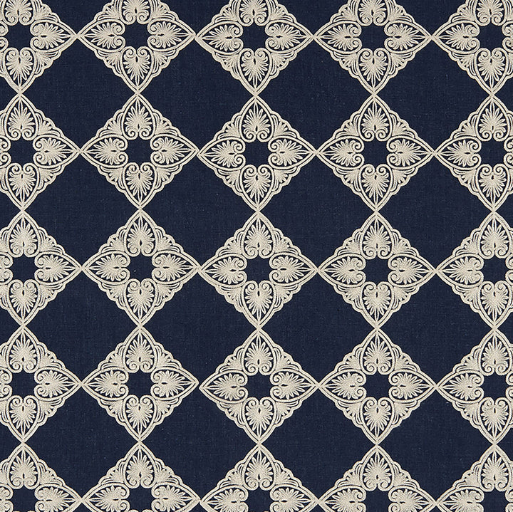 TALISMAN 68J8211 by JF Fabric Felicity 82% Polyester, 18% Linen China Horizontal: 6 and Vertical: 6 56 - Fabric Carolina -